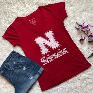 Colosseum Nebraska Short Sleeve T-Shirt Size Med
